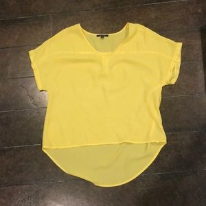 Evenuel Yellow Flowy Shirt